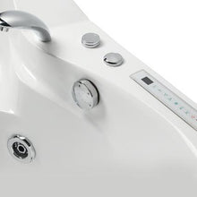 Load image into Gallery viewer, Mesa BT-084 Whirlpool Air Two Person Corner Tub controls 2