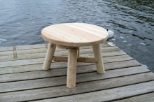 Load image into Gallery viewer, round end table