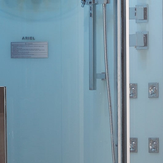 Platinum DZ962F8 Two-person Corner Steam Shower-White | 6KW