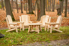 Load image into Gallery viewer, CT2144 White Cedar Log Family Seating Set