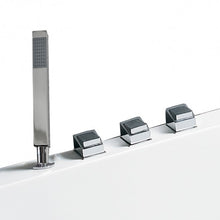 Load image into Gallery viewer, Platinum Whirlpool Tub AM-154JDTSZ-70 control and shower bar