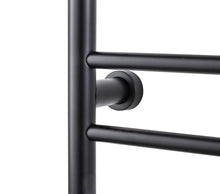 Load image into Gallery viewer, WarmlyYours Summit Towel Warmer Dual Connection, 8 Bars & Heated 3-Bar Shelf