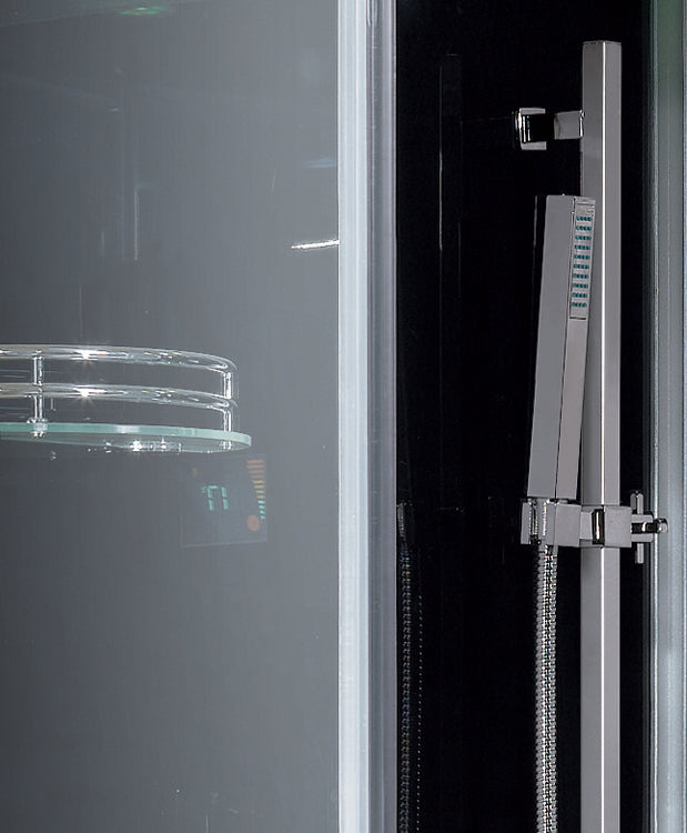 Platinum DZ961F8L Luxury Steam Shower - Black | 6KW High