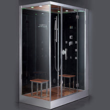 Load image into Gallery viewer, Platinum DZ961F8R Steam Shower - Black right side