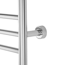 Load image into Gallery viewer, WarmlyYours Infinity Towel Warmer, Brushed, Dual Connection, 10 Bars
