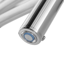 Load image into Gallery viewer, WarmlyYours Infinity Towel Warmer, Brushed, Dual Connection, 10 Bars