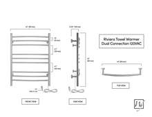 Load image into Gallery viewer, WarmlyYours Riviera Towel Warmer