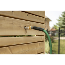 Load image into Gallery viewer, Dundalk Canadian Timber Savannah Standing Outdoor Shower CTC205 water