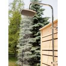 Load image into Gallery viewer, Dundalk Canadian Timber Savannah Standing Outdoor Shower CTC205 rainfall1