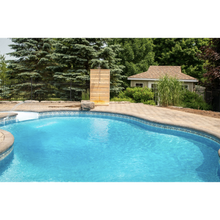 Load image into Gallery viewer, Dundalk Canadian Timber Savannah Standing Outdoor Shower CTC205 with a pool