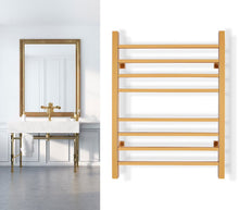 Load image into Gallery viewer, WarmlyYours Sierra Towel Warmer Dual Connection