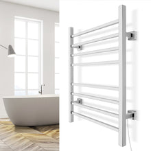Load image into Gallery viewer, WarmlyYours Sierra Towel Warmer Dual Connection