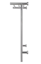 Load image into Gallery viewer, WarmlyYours Summit Towel Warmer Dual Connection, 8 Bars & Heated 3-Bar Shelf