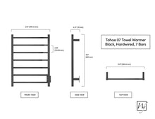 Load image into Gallery viewer, WarmlyYours Tahoe Towel Warmer, Hardwired