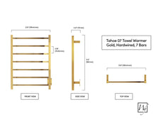 Load image into Gallery viewer, WarmlyYours Tahoe Towel Warmer, Hardwired