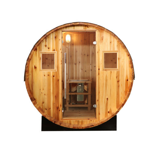 Solace 2-Person Traditional Barrel Sauna