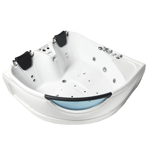 Mesa BT-150150 Whirlpool Tub top angle