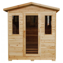 Load image into Gallery viewer, 3 Person Outdoor Sauna w/Ceramic Heater - HL300D Grandby