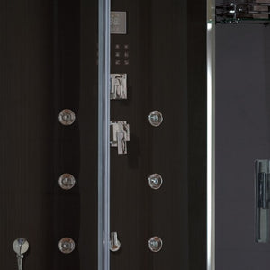 Platinum DZ956F8 Steam Shower - Black handle