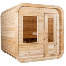 Load image into Gallery viewer, Dundalk Canadian Timber Luna White Cedar Outdoor Sauna CTC22LU