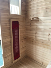 Load image into Gallery viewer, 4 Person Outdoor Sauna w/Ceramic Heaters - HL400D Cayenne