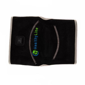 HealthyLine Portable Heated Gemstone Pad - Knee Model with Power-bank