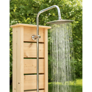 Dundalk Canadian Timber Sierra Pillar Outdoor Shower CTC105 shower