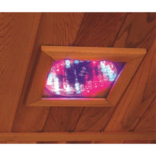 Load image into Gallery viewer, 1 Person Cedar Sauna w/Carbon Heaters chromatherapy