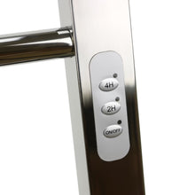 Load image into Gallery viewer, WarmlyYours Ibiza Freestanding Towel Warmer, Polished, Plug-in, 6 Bars controls