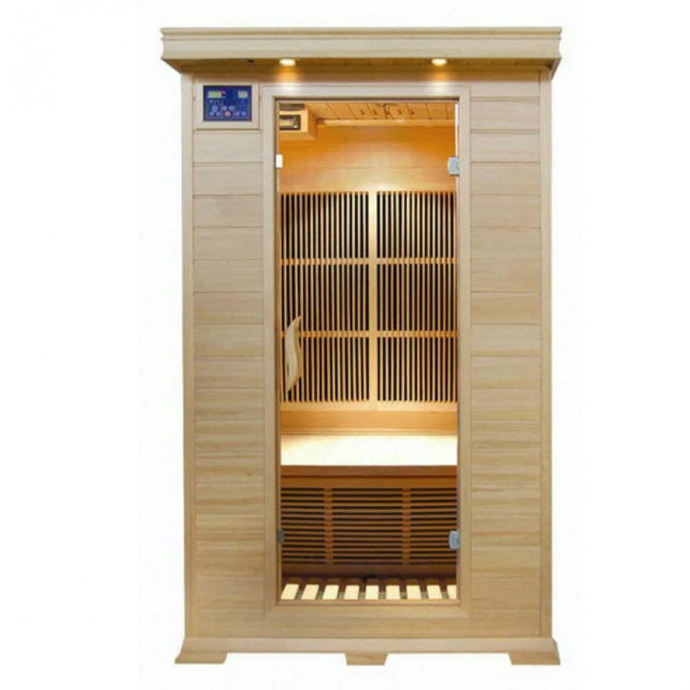 2 Person Hemlock Sauna w/Ceramic Heaters - HL200C Evansport