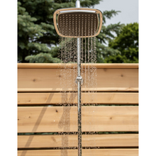 Load image into Gallery viewer, Dundalk Canadian Timber Savannah Standing Outdoor Shower CTC205 rainfall