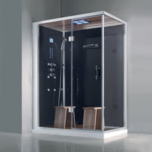 Load image into Gallery viewer, Athena WS-141R Steam Shower - Black